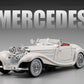Mercedes Benz 500K Vintage Car 1:24 Diecast Model Toy Car