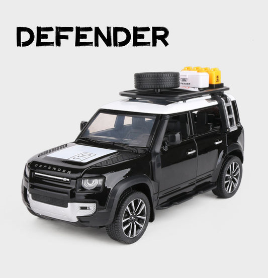 Land Rover Defender 110 SUV Multicolour 1:24 Diecast Model Toy Car