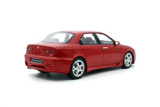 Alfa Romeo 156 GTA 2002 Red Coupe 1:18 Diecast Model Car