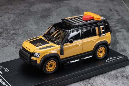 Land Rover Defender 110 Camel Cup SUV 1:43 Scale Resin Model Car