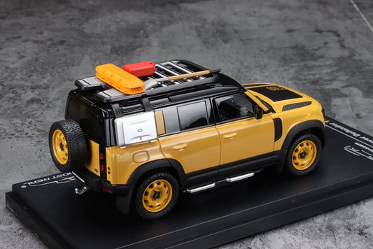 Land Rover Defender 110 Camel Cup SUV 1:43 Scale Resin Model Car
