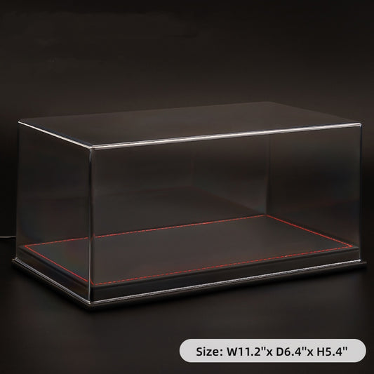 Lighting Effects Display Cases 1:24 Diecast Car Acrylic Leather Display Cases